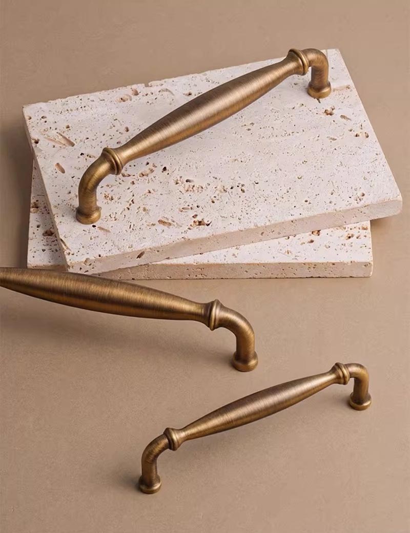 Tay nắm tủ đồng thau Vintage cao cấp DOR91 | Flexdecor VN | 23