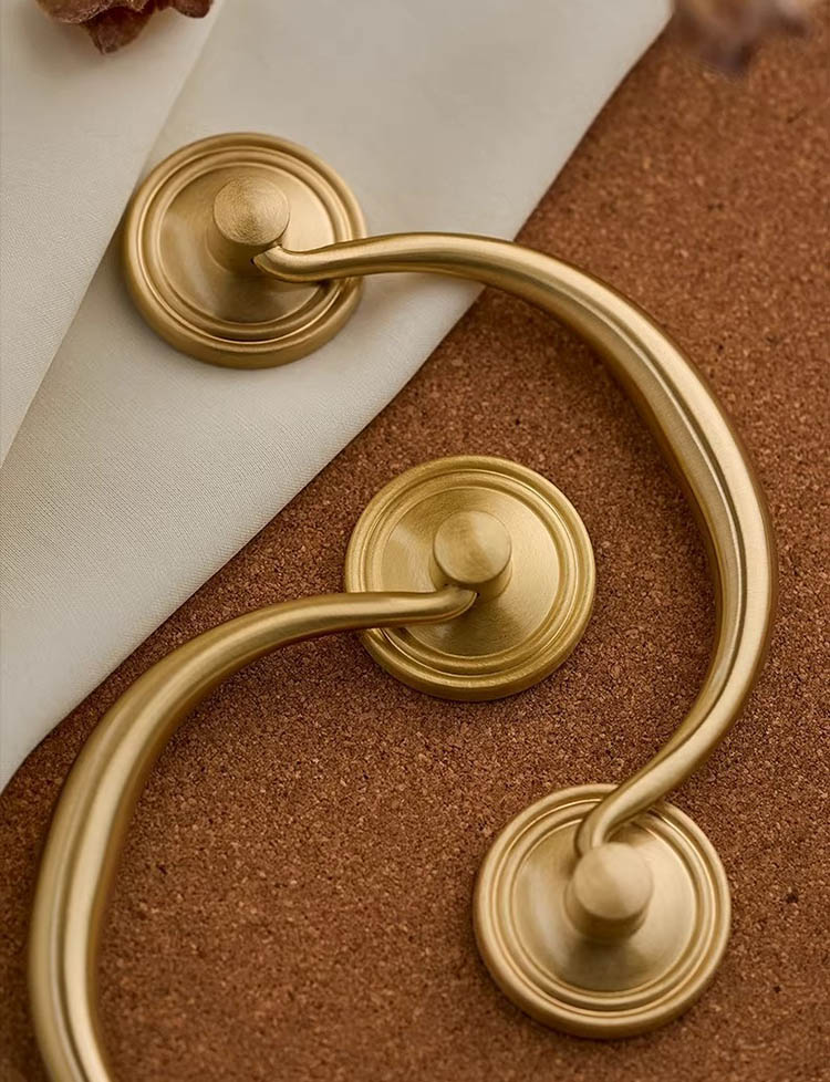 Tay nắm tủ đồng vòng cung cổ điển NDTBS02 | Flexdecor VN | 13