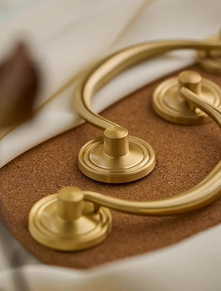 Tay nắm tủ đồng vòng cung cổ điển NDTBS02 | Flexdecor VN | 9