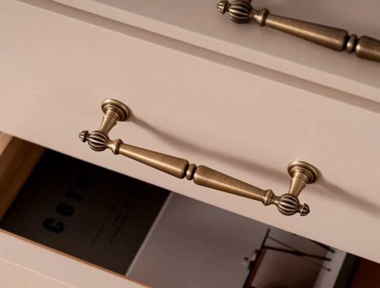 Tay nắm tủ đồng thau Victorian Style HGT6201 | Flexdecor VN | 17