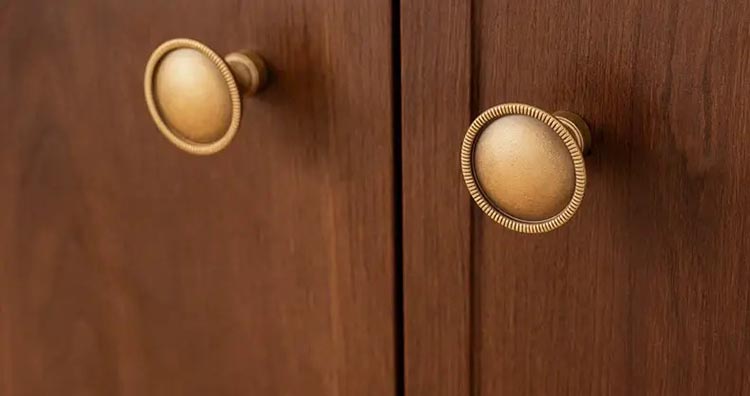Tay nắm tủ đồng thau Vintage cao cấp HGT1112 | Flexdecor VN | 11