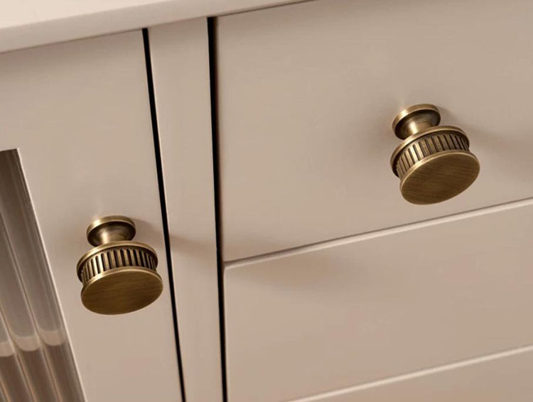 Tay nắm tủ đồng thau vân sọc châu Âu HGT2111 | Flexdecor VN | 17
