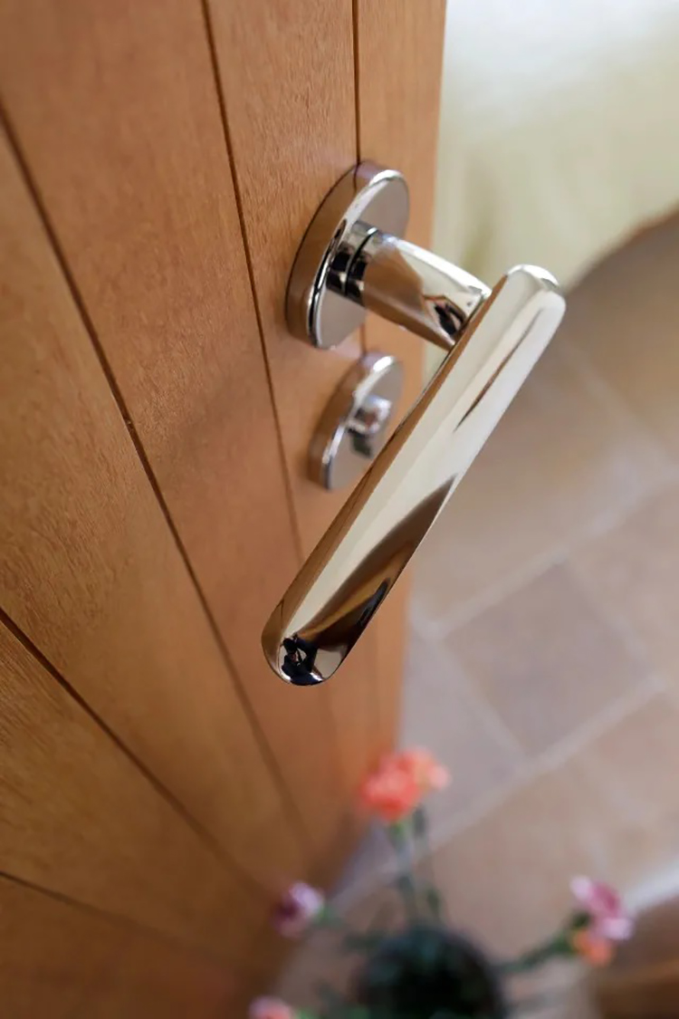Khóa tay gạt đồng thau mạ chrome hiện đại TONA666 | Flexdecor VN | 29