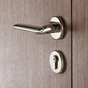 Khóa tay gạt đồng thau mạ chrome hiện đại TONA666
